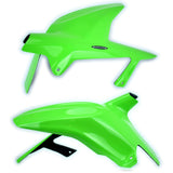 Pyramid Hugger | Gloss Black / Gloss Green | Kawasaki Ninja 250 R 2008-2013