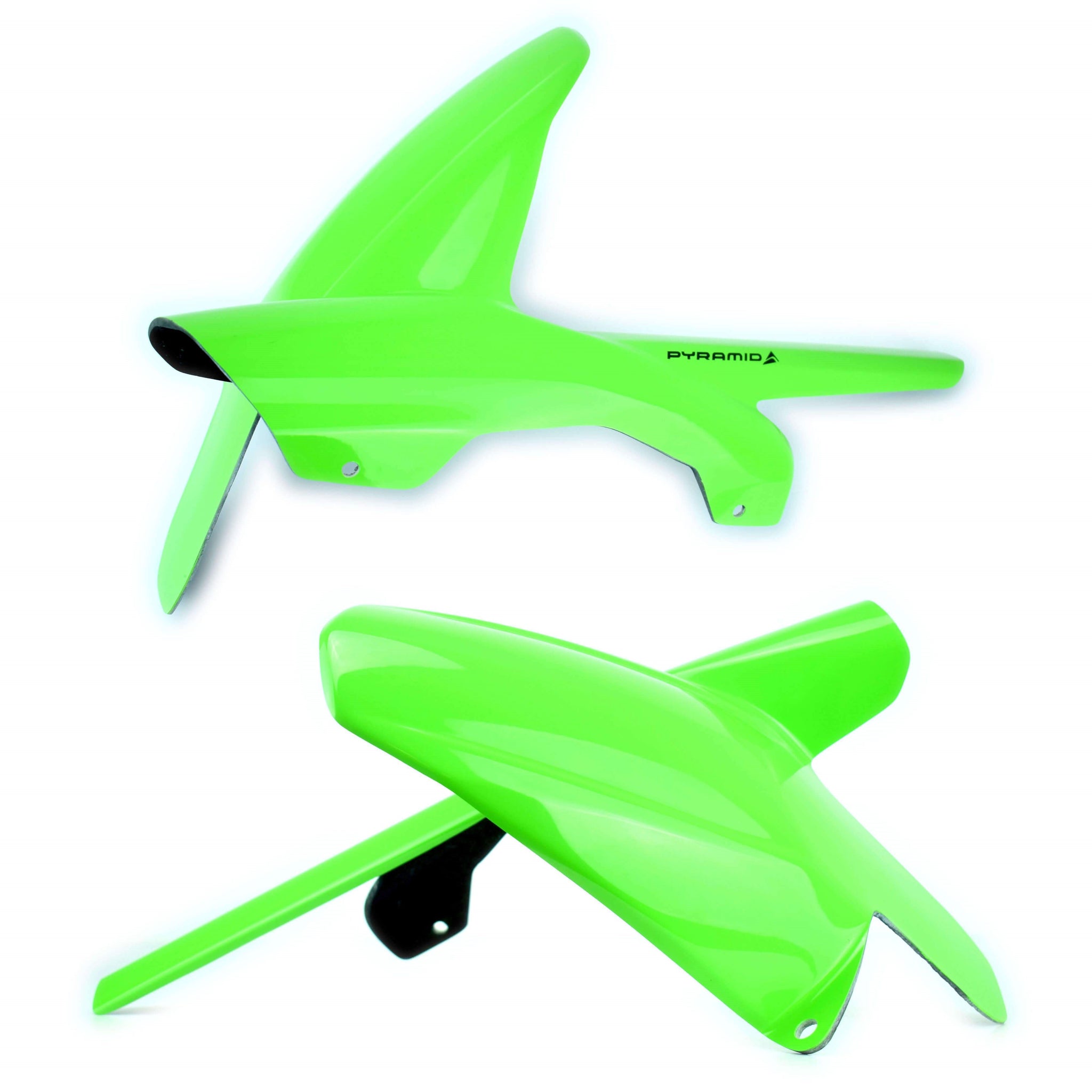 Pyramid Hugger | Gloss Black / Gloss Green | Kawasaki Ninja 300 | Z 300 2008-2013- Current