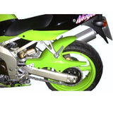 Pyramid Hugger | Gloss Black / Gloss Green | Kawasaki ZX6-R 1998-1999
