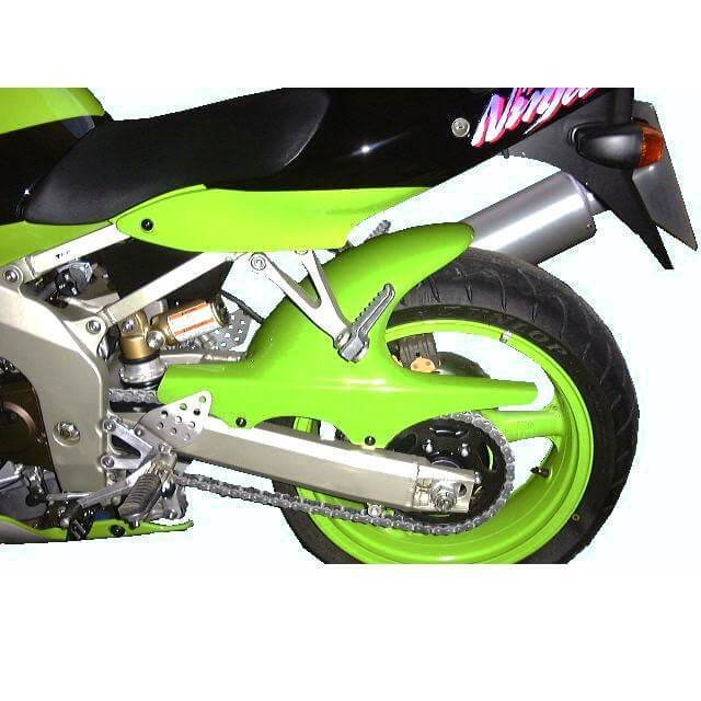 Pyramid Hugger | Gloss Black / Gloss Green | Kawasaki ZX6-R 1998-1999