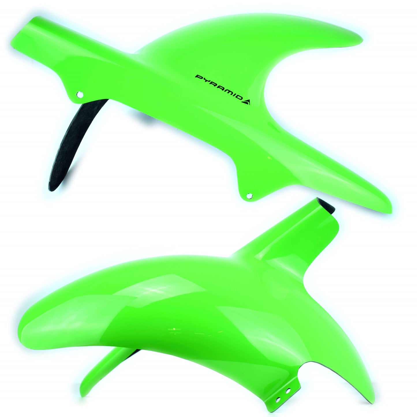 Pyramid Hugger | Gloss Black / Gloss Green | Kawasaki ZX9-R 1998-2001