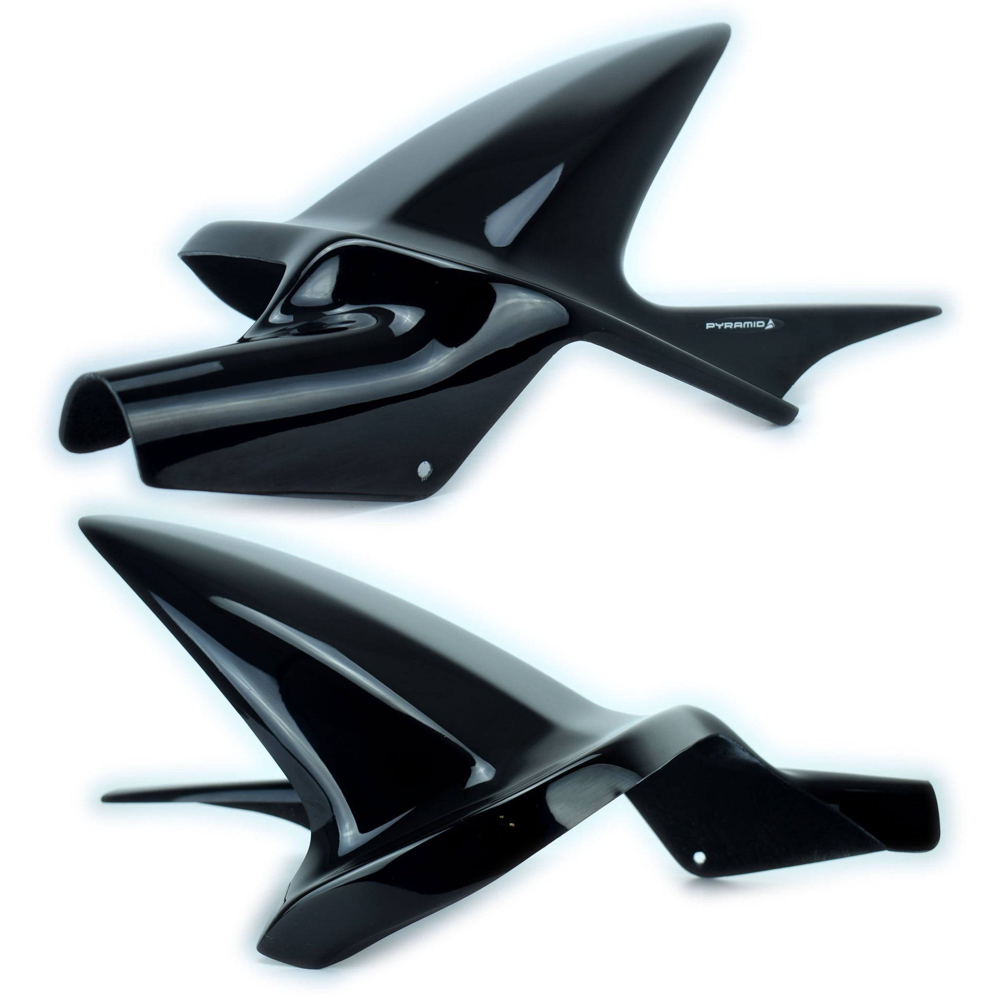 Pyramid Hugger | Gloss Black / Gloss Green | Kawasaki ZX9-R 2002-2004