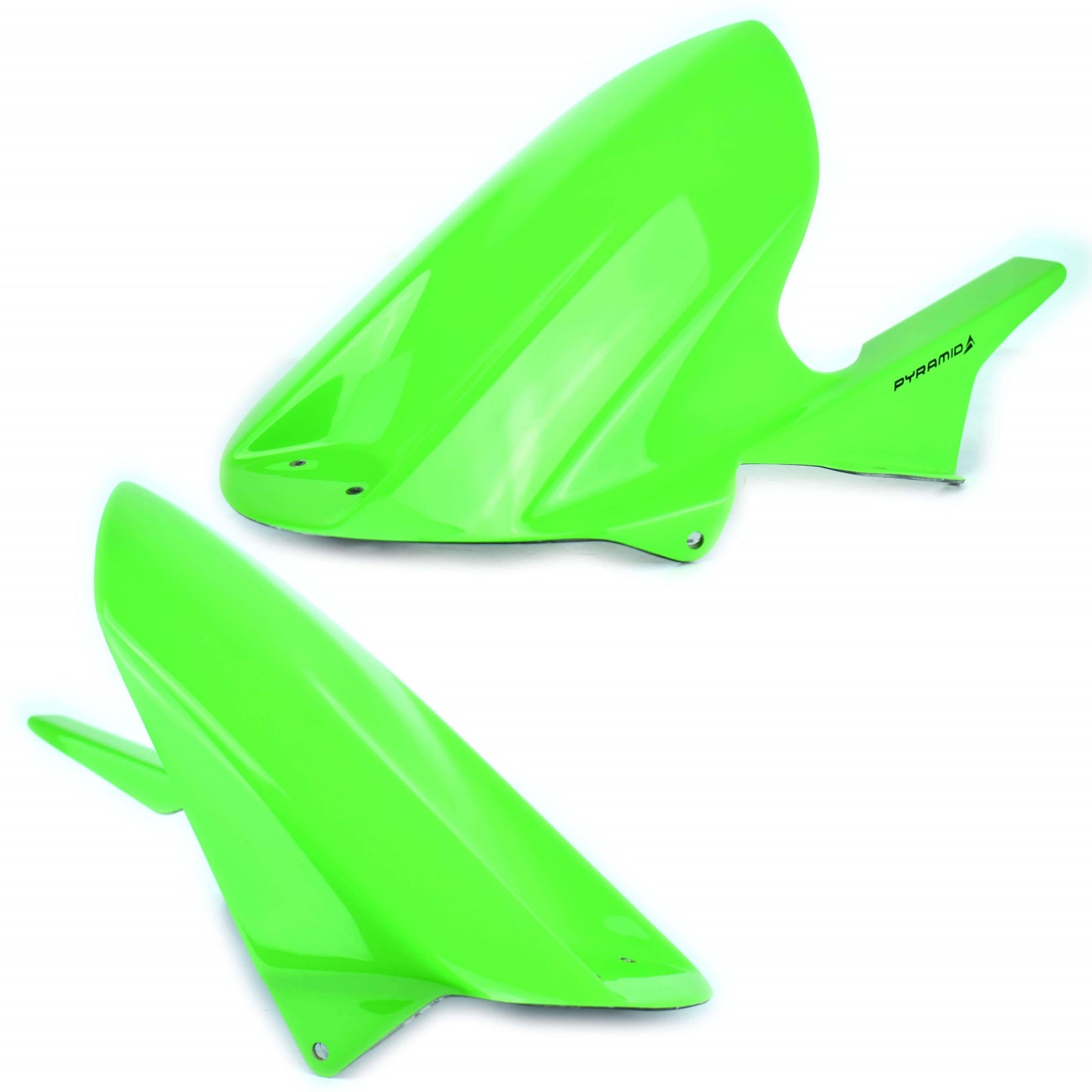 Pyramid Hugger | Gloss Black / Gloss Green | Kawasaki ZX10-R 2004-2007