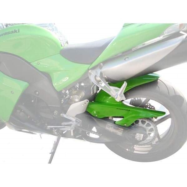 Pyramid Hugger | Gloss Black / Gloss Green | Kawasaki ZX10-R 2004-2007
