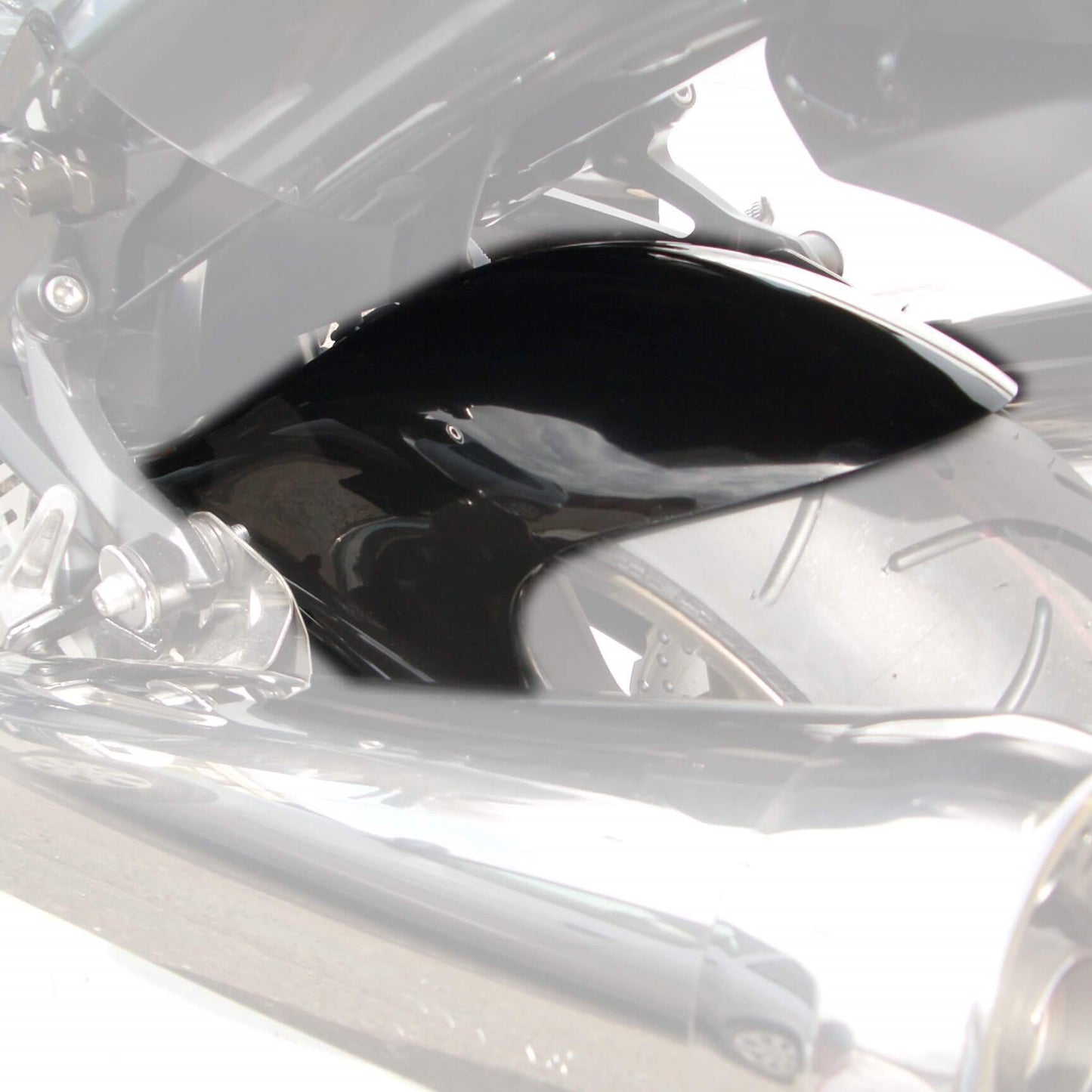 Pyramid Hugger | Gloss Black | Kawasaki ZZR 1400 2006-Current