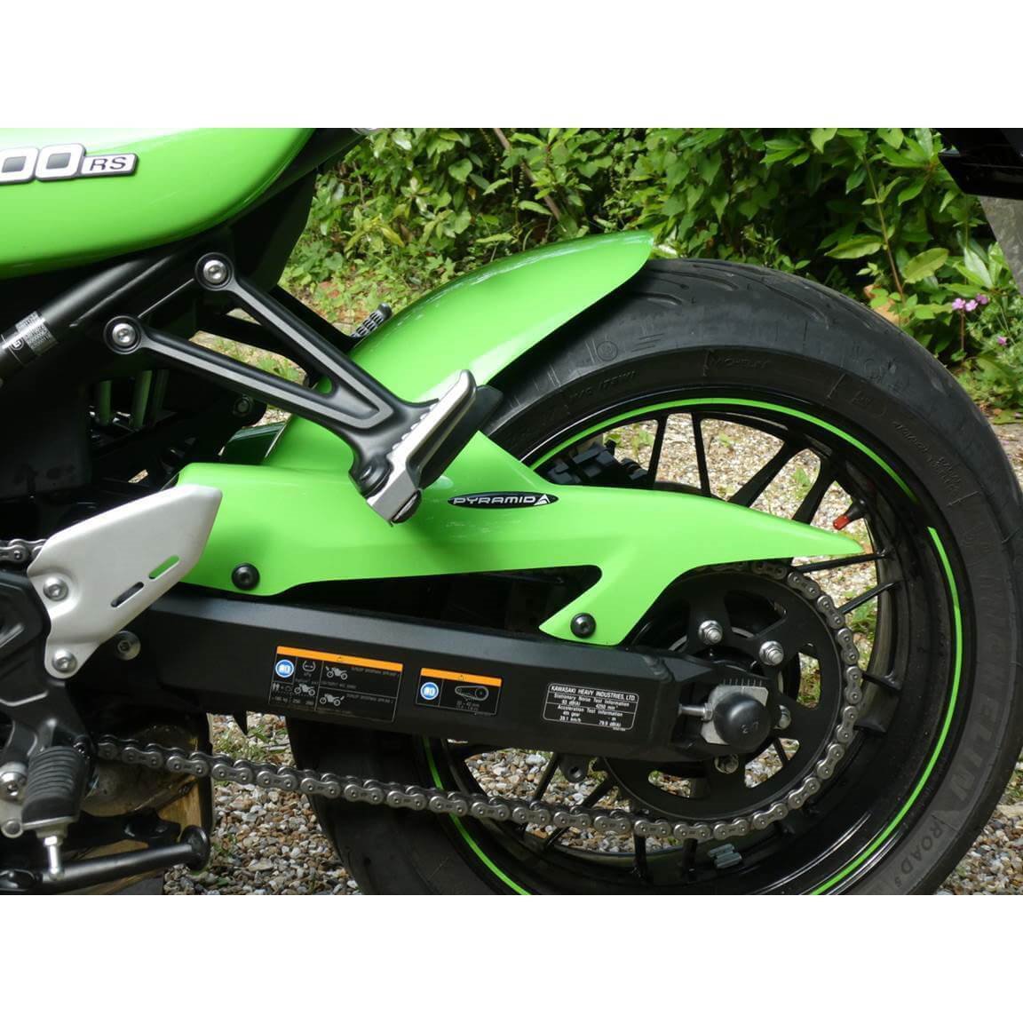 Pyramid Hugger | Gloss Green (Vintage Lime Green) | Kawasaki Z 900 RS | RS Cafe 2017-Current
