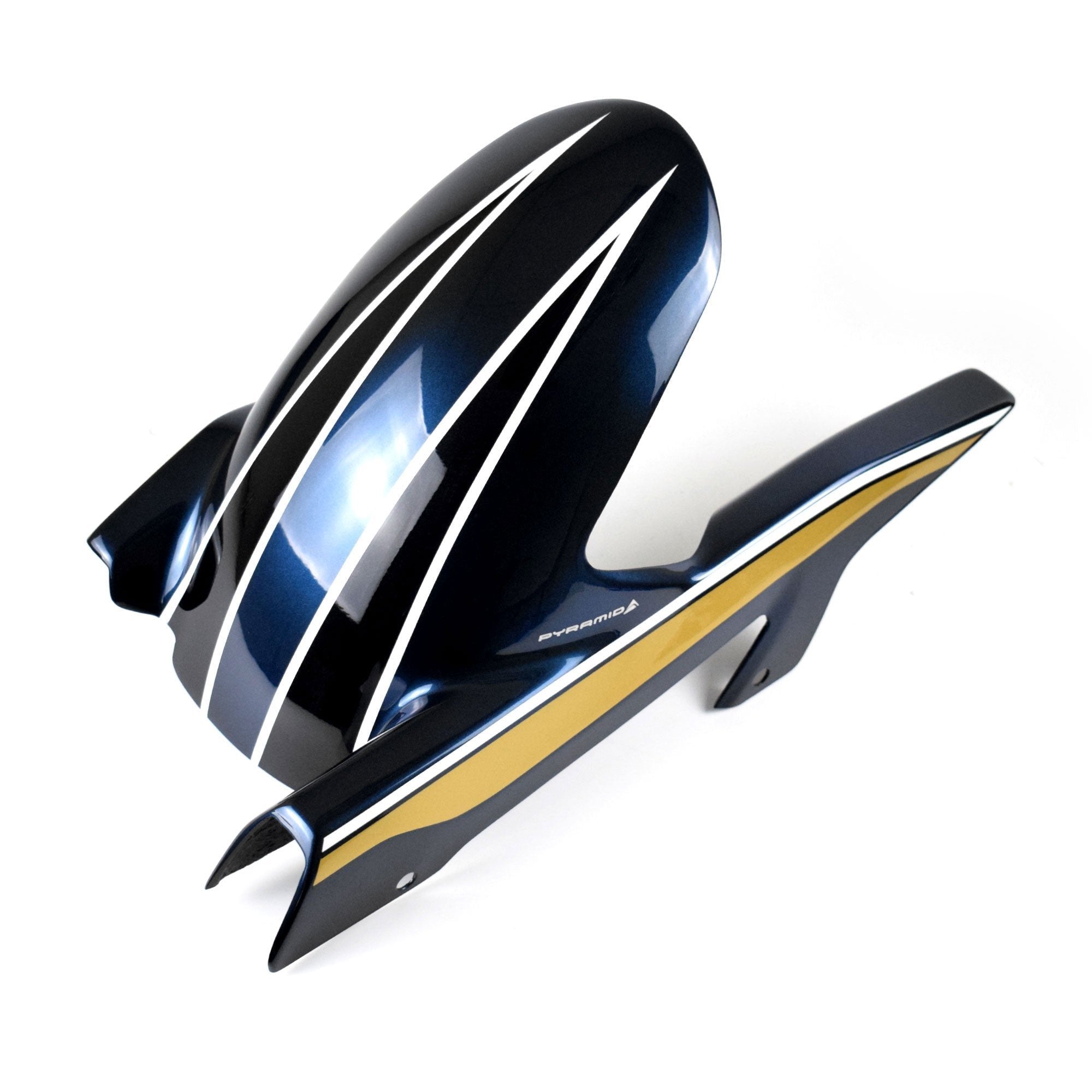 Pyramid Hugger | Metallic Blue/Gold (Candytone Blue/Gold) | Kawasaki Z 900 RS 2022-Current