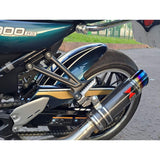 Pyramid Hugger | Metallic Blue/Gold (Candytone Blue/Gold) | Kawasaki Z 900 RS 2022-Current