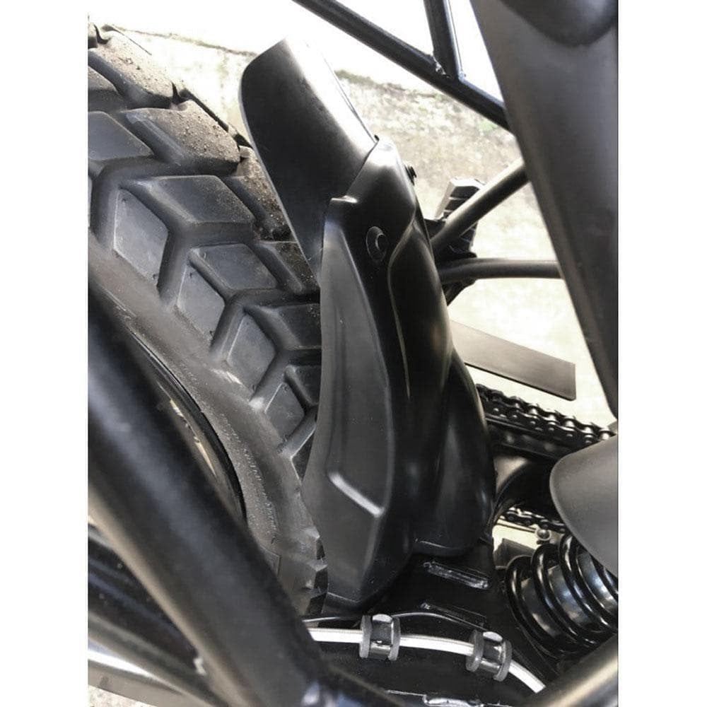Pyramid Hugger Flap  | Black |  Royal Enfield Scram 411 | Himalayan 2018-Current