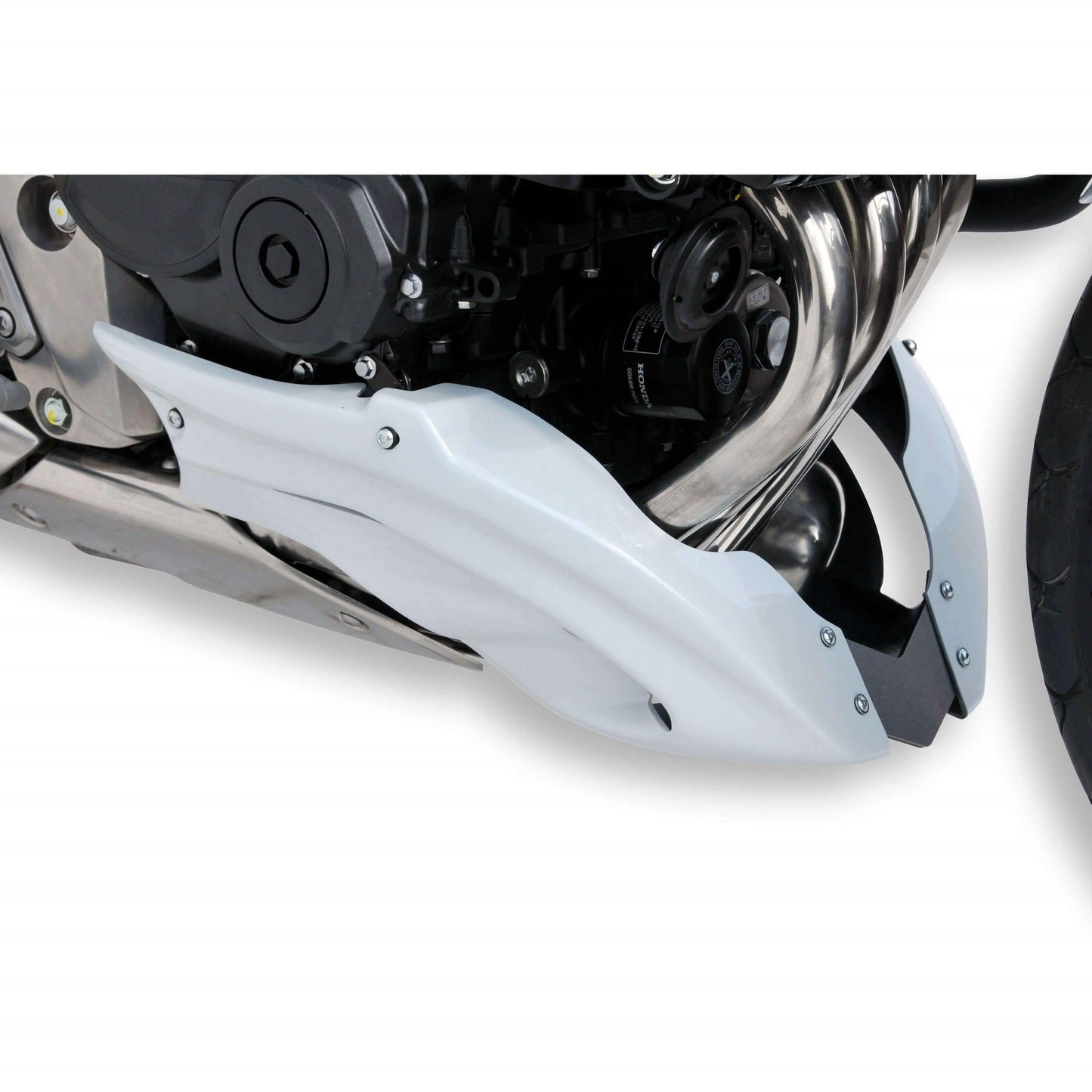 Belly Pan | Metallic White (Pearl Cool White) | Honda CB 600 F Hornet 2008-2010