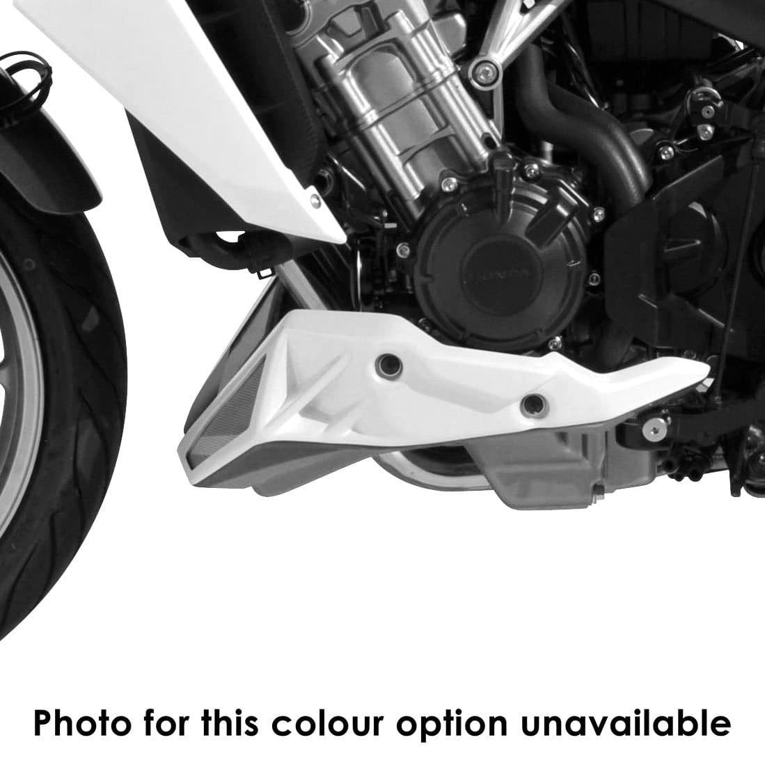 Belly Pan | Metallic White (Pearl Himalayas White) | Honda CB 650 F 2014-2015