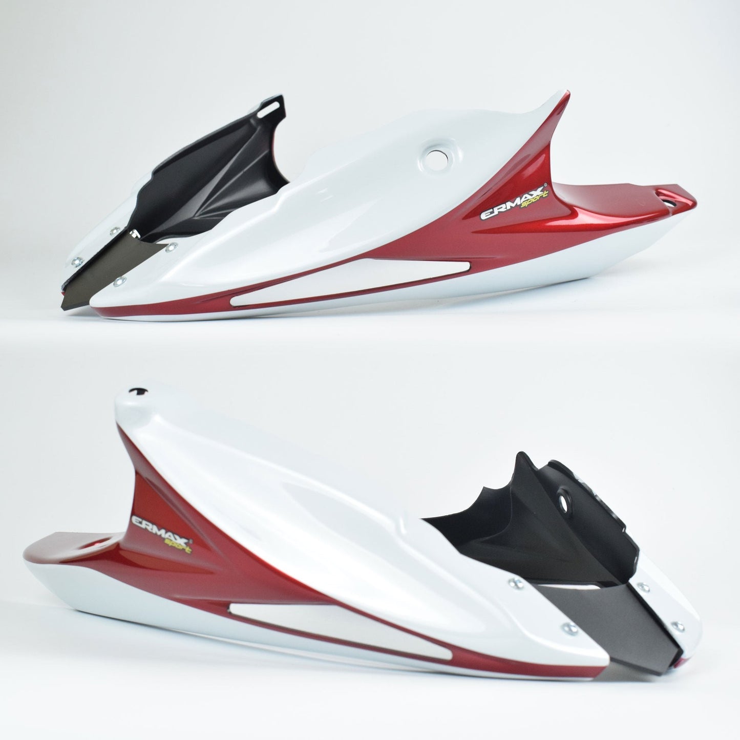 Belly Pan | Met White/Met Red (Pearl Cool White/Pearl Sienna Red) | Honda CB 1000 R 2011-2017