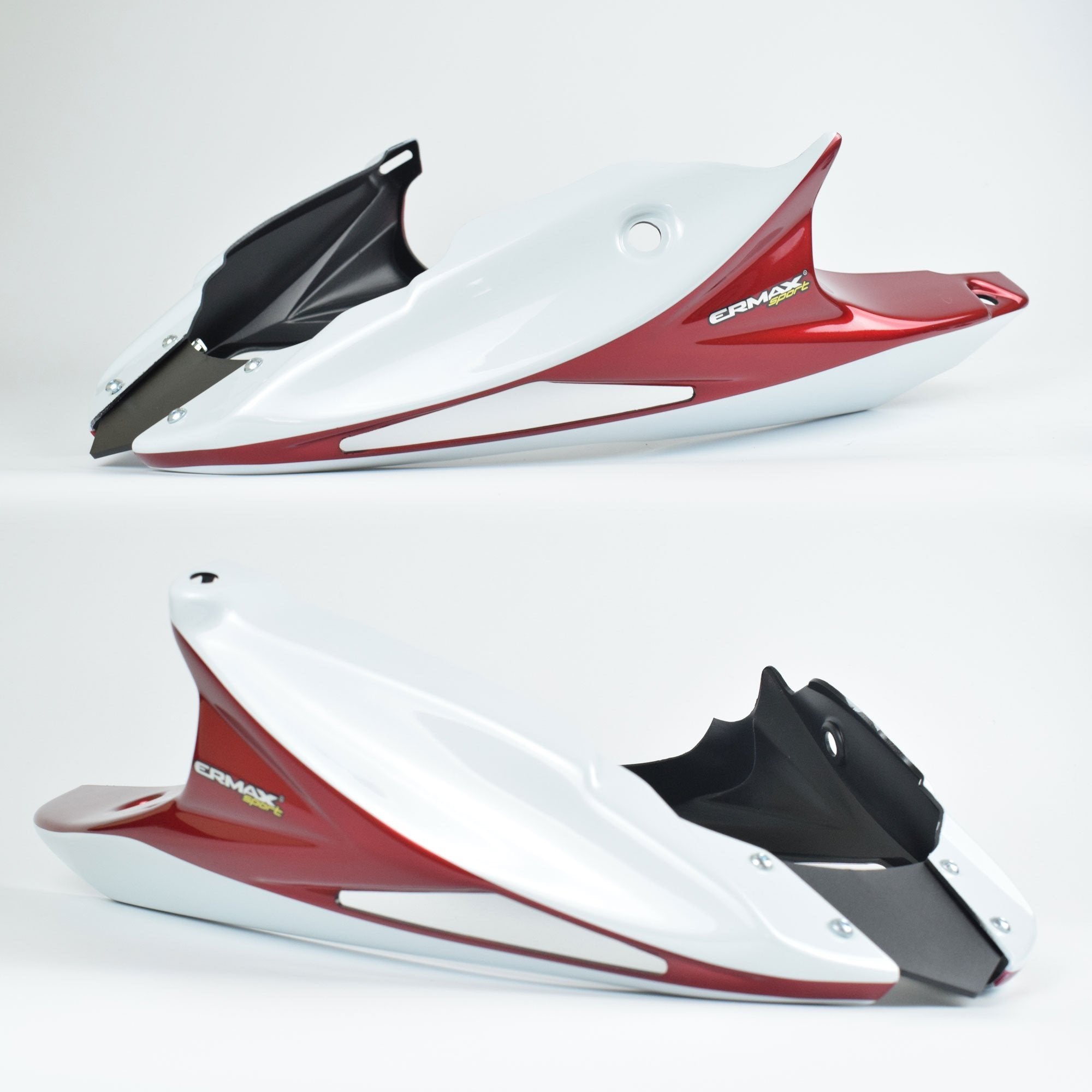 Belly Pan | Met White/Met Red (Pearl Cool White/Pearl Sienna Red) | Honda CB 1000 R 2011-2017