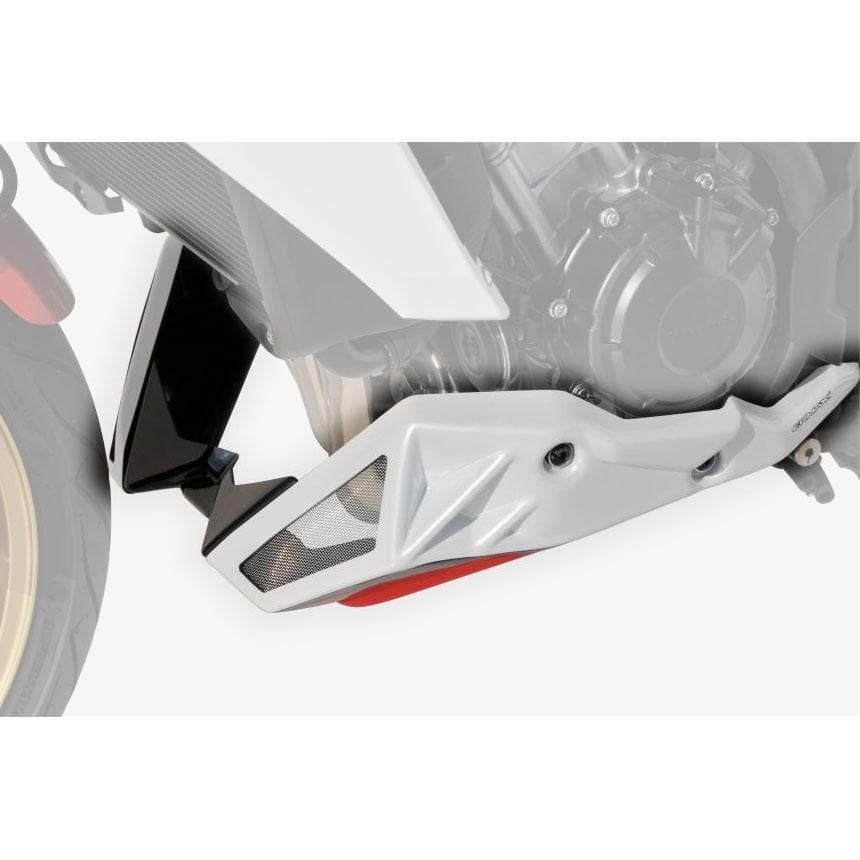 Belly Pan | Met White/Met Red (Pearl Metaloid White/Millenium Red) | Honda CB 650 F 2014-2016