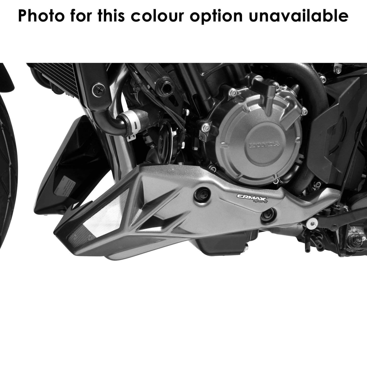 Belly Pan | Metallic White (Pearl Metalloid White) | Honda CB 650 F 2017-2018