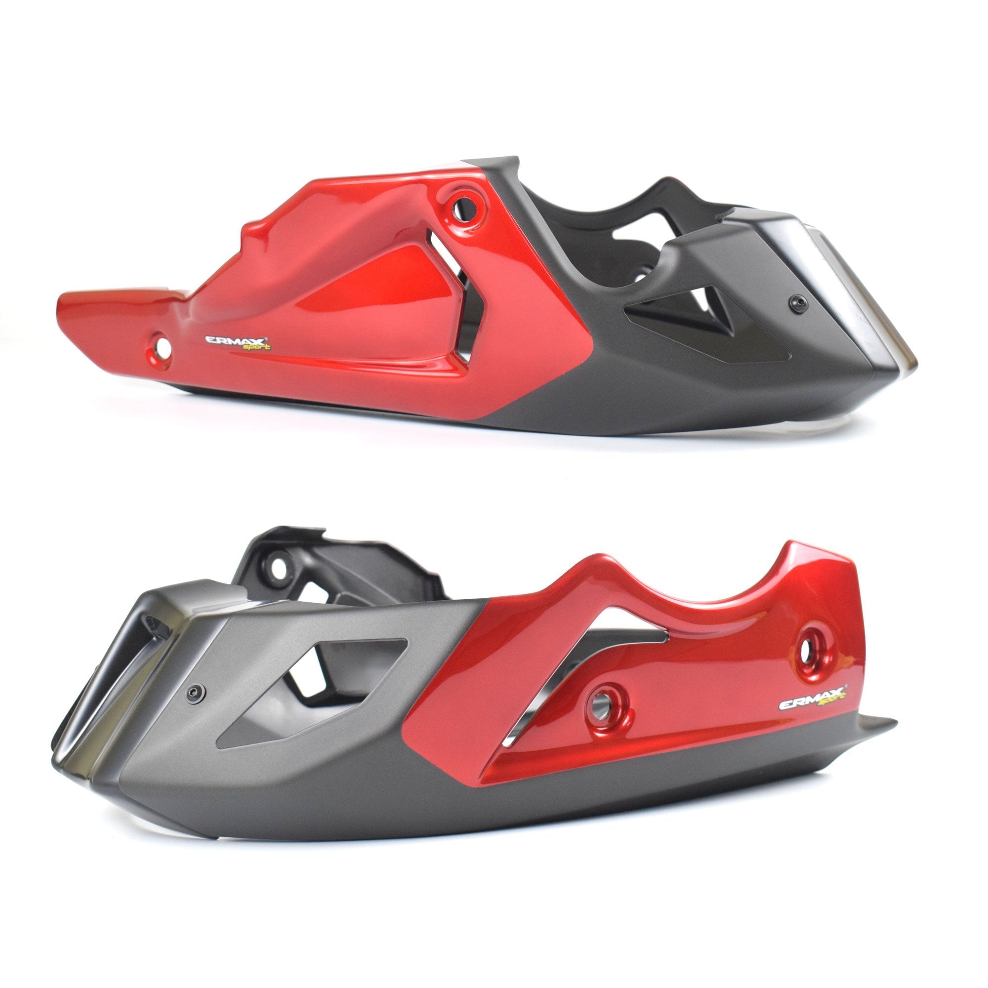 Belly Pan | Metallic Red/Matte Black (Radical Red/Matte Black) | Yamaha Tracer 700 | MT-07 2016-2019