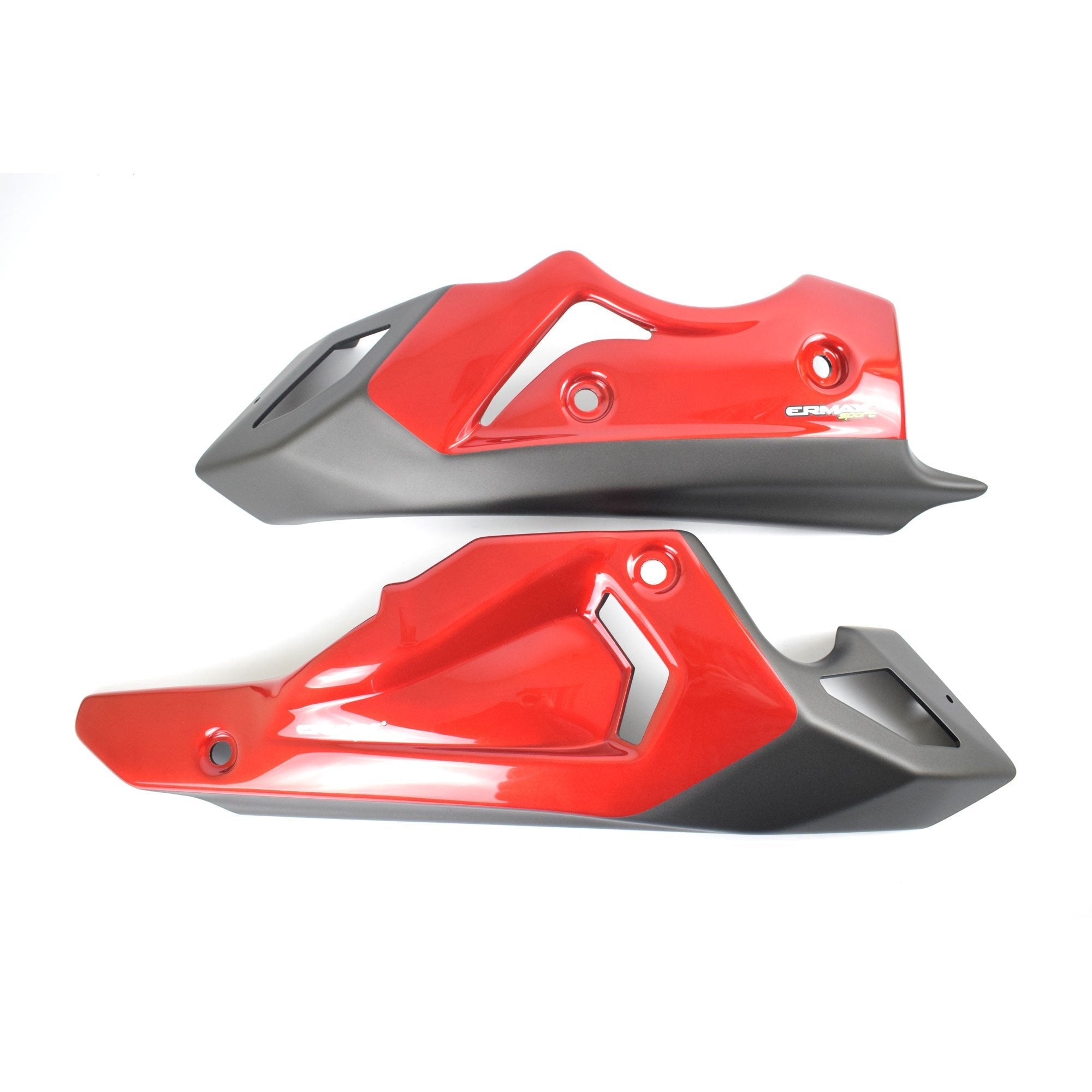 Belly Pan | Metallic Red/Matte Black (Radical Red/Matte Black) | Yamaha Tracer 700 | MT-07 2016-2019