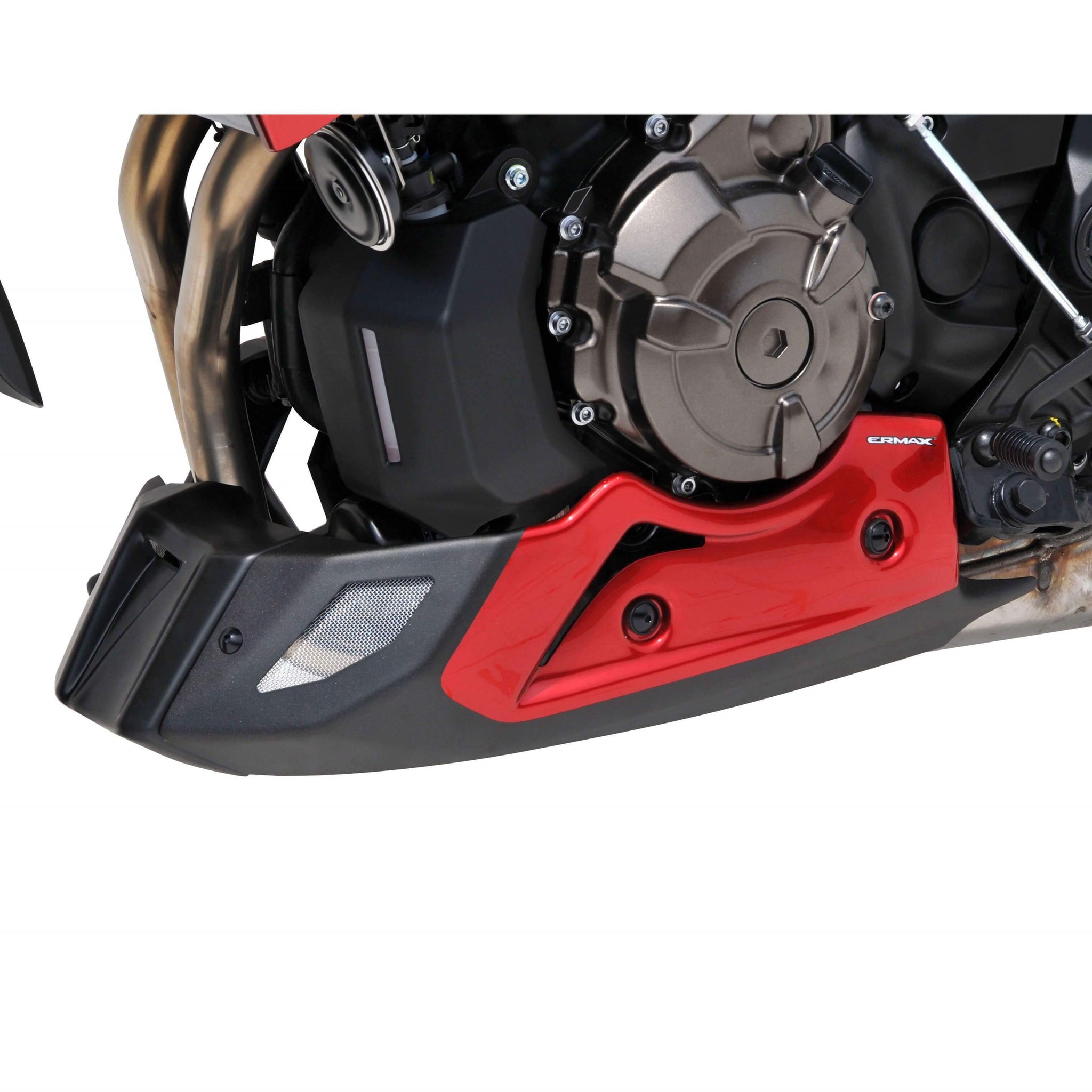 Belly Pan | Metallic Red/Matte Black (Radical Red/Matte Black) | Yamaha Tracer 700 | MT-07 2016-2019