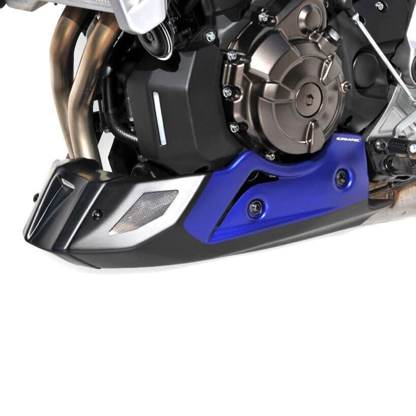 Belly Pan | Matte Blue/Matte Black (Race Blu/Blackmax) | Yamaha MT-07 2014-2016