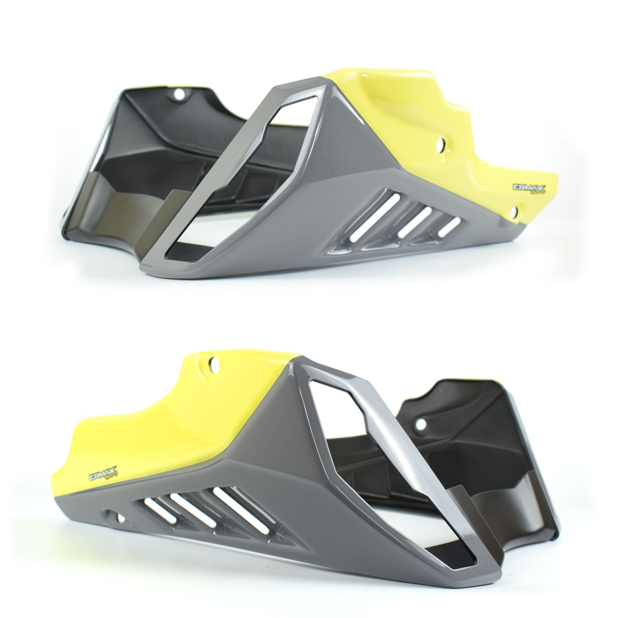 Belly Pan | Gloss Grey/Gloss Yellow (Nimbus Grey/Night Fluo Yellow) | Yamaha MT-10 2016-2017