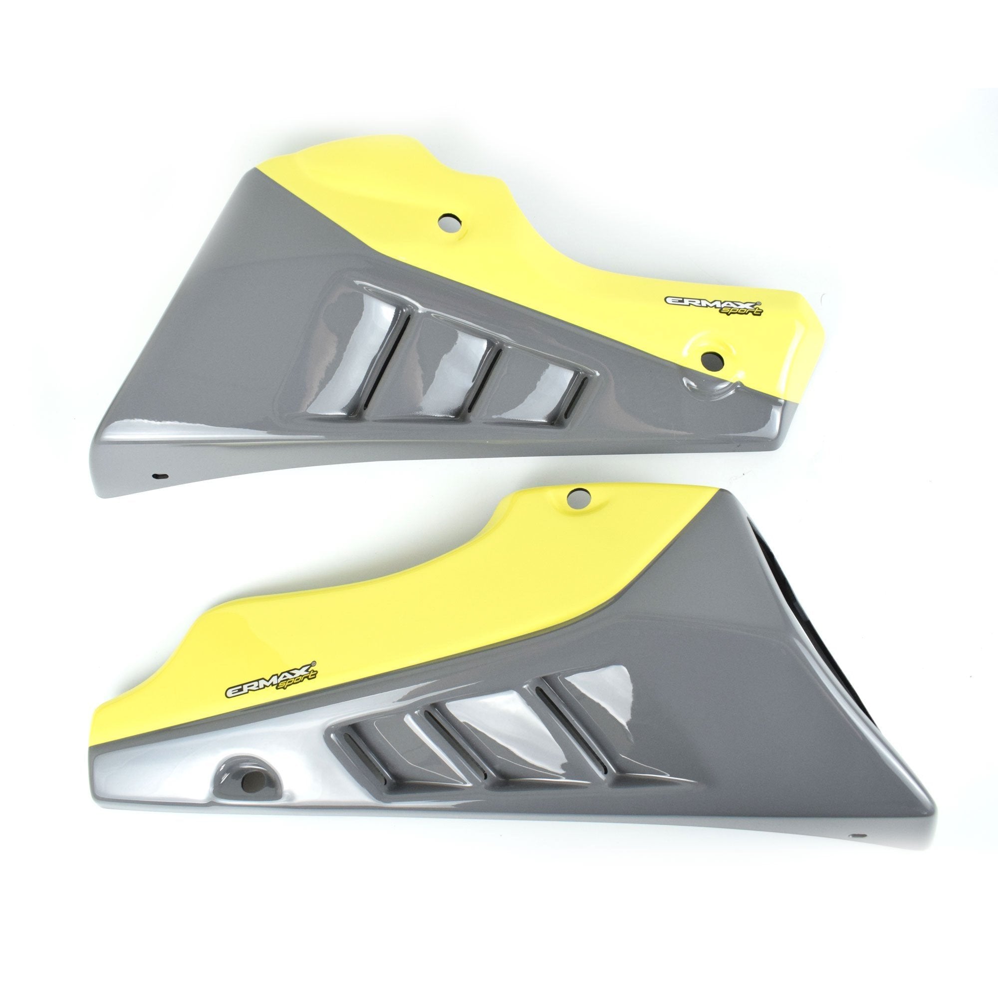 Belly Pan | Gloss Grey/Gloss Yellow (Nimbus Grey/Night Fluo Yellow) | Yamaha MT-10 2016-2017