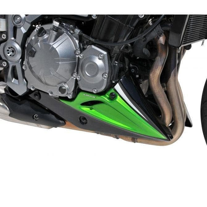 Belly Pan | Metallic Green/Metallic Black (Candy Lime Green/Spark Black) | Kawasaki Z 900 2017-2018