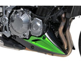 Belly Pan | Metallic Green/Metallic Black (Candy Lime Green/Spark Black) | Kawasaki Z 900 2017-2018