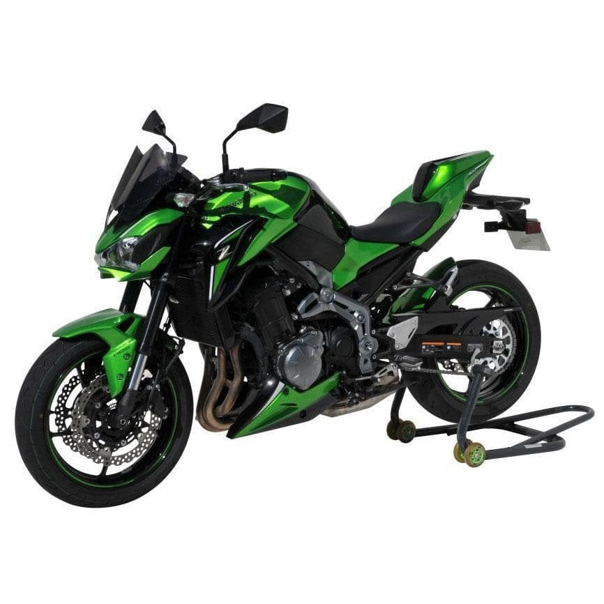 Belly Pan | Metallic Green/Metallic Black (Candy Lime Green/Spark Black) | Kawasaki Z 900 2017-2018