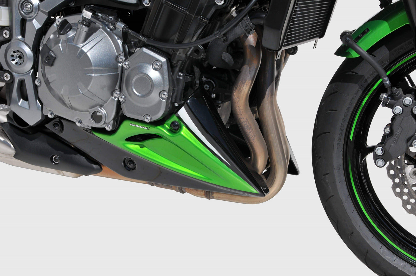 Belly Pan | Spark Black/Lime Green/Stardust White | Kawasaki Z 900 2019-2019