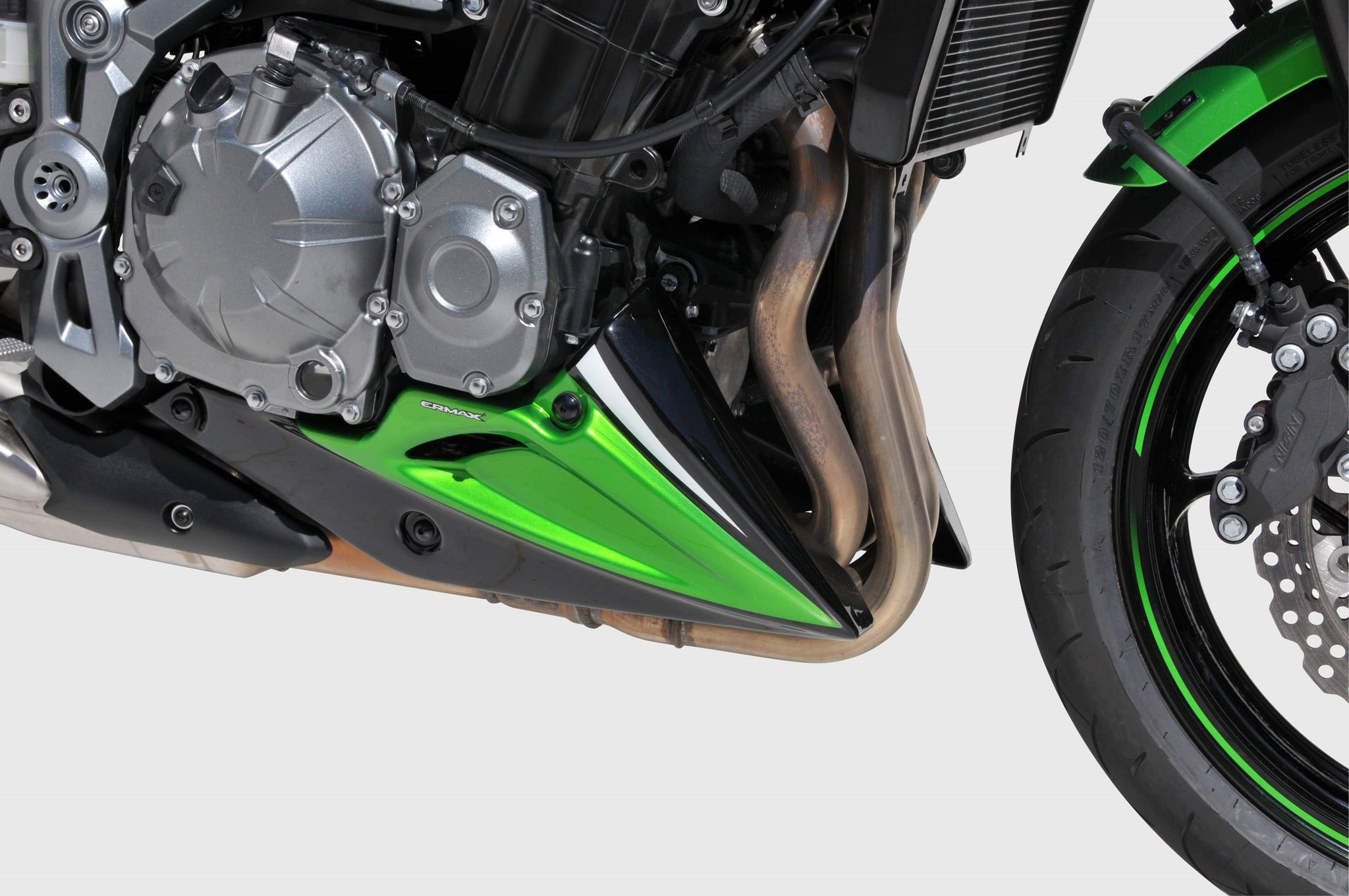 Belly Pan | Spark Black/Lime Green/Stardust White | Kawasaki Z 900 2019-2019