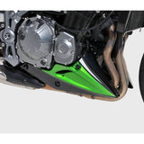 Belly Pan | Met Black/Met Green/Met White (Spark Black/Lime Green/Stardust White) | Kawasaki Z 900 2017-2018