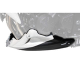 Belly Pan | Metallic White/Metallic Black (Pearl Stardust White/Spark Black) | Kawasaki Z 750 2010-2010