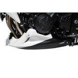 Belly Pan | Metallic White/Metallic Black (Pearl Stardust White/Spark Black) | Kawasaki Z 750 2010-2010