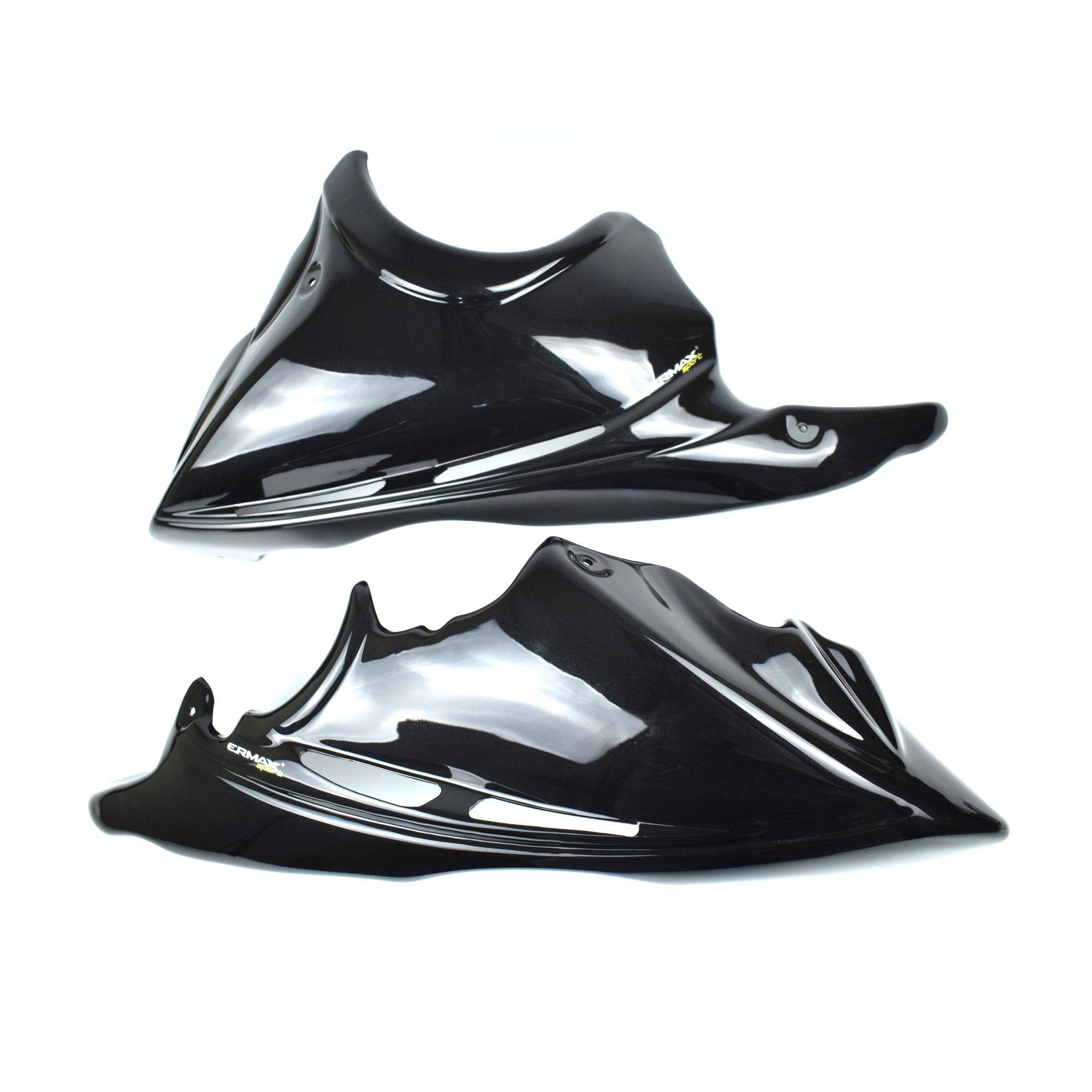 Belly Pan | Metallic Black Grey Flake (Spark Black) | Kawasaki Z 1000 2004-2006