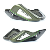Belly Pan | Green Matte Metallic/Flat Ebony [45l]/Lime Green [777] | Kawasaki Z 900 RS 2017-Current