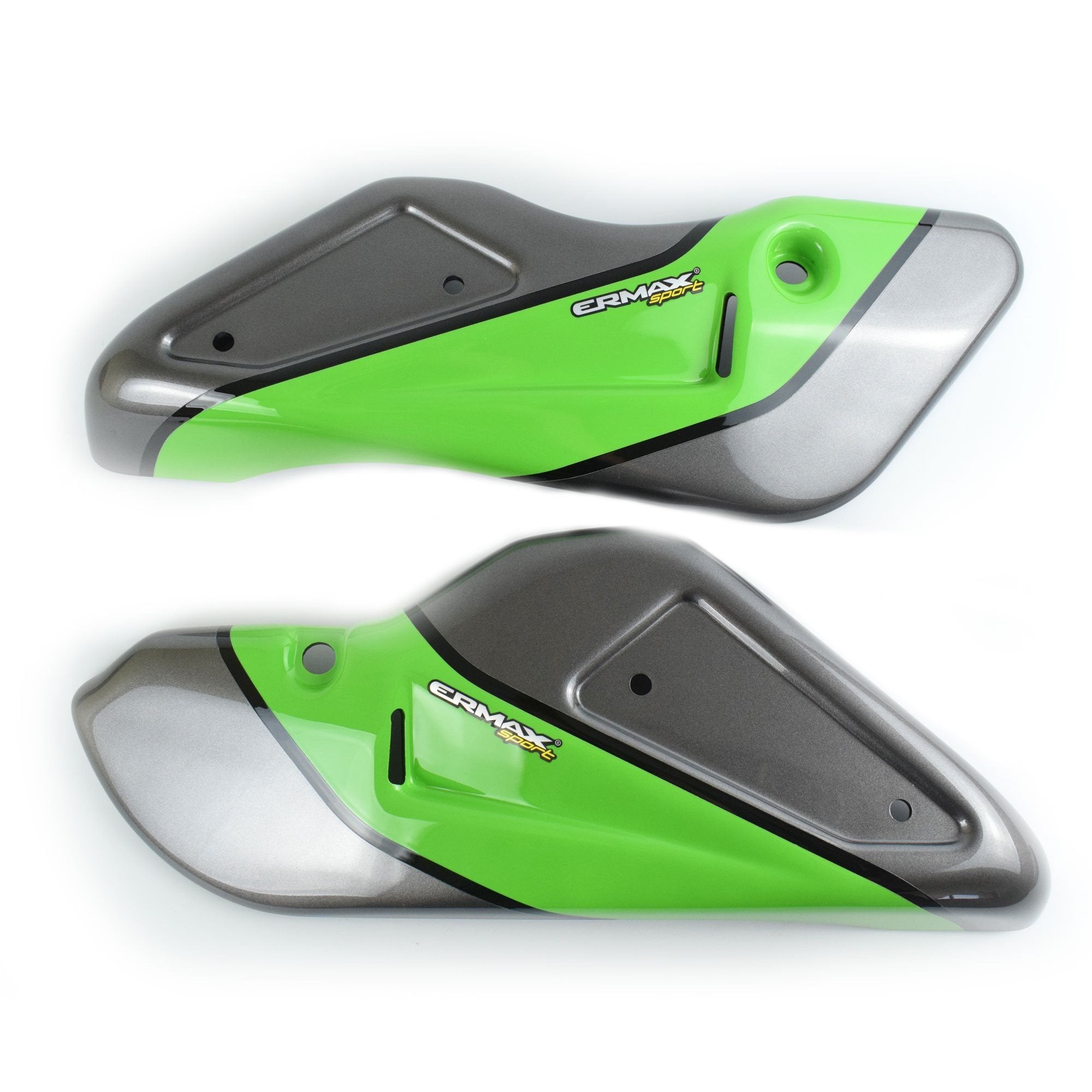 Belly Pan | Metallic Graphite Grey/Vintage Lime Green/Ebony | Kawasaki Z 900 RS 2017-Current