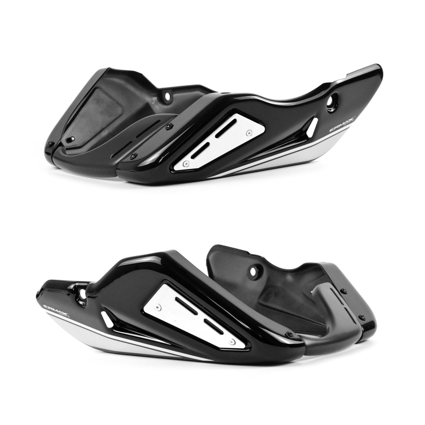 Belly Pan | Ebony [H8]/Silver/White | Kawasaki Z 900 RS 2017-Current