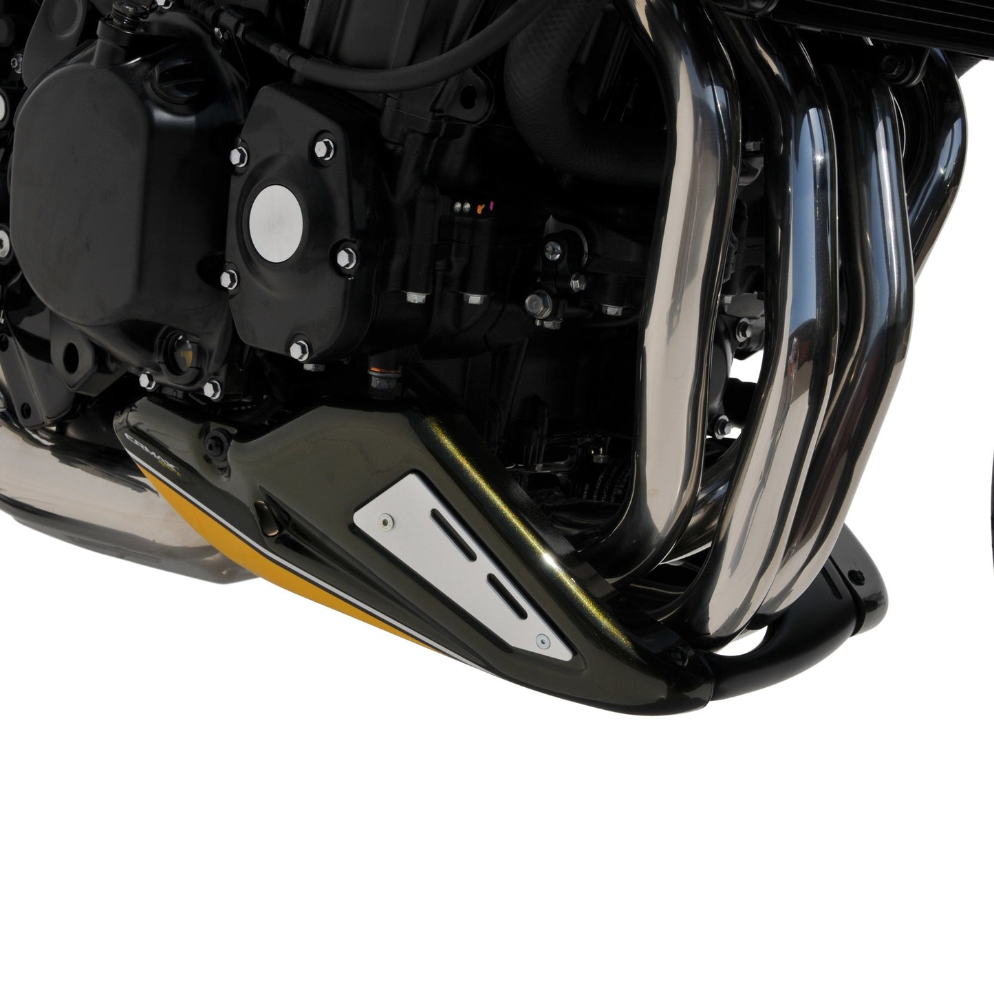 Belly Pan | CandyTone Blue/Gold/White | Kawasaki Z 900 RS 2017-Current