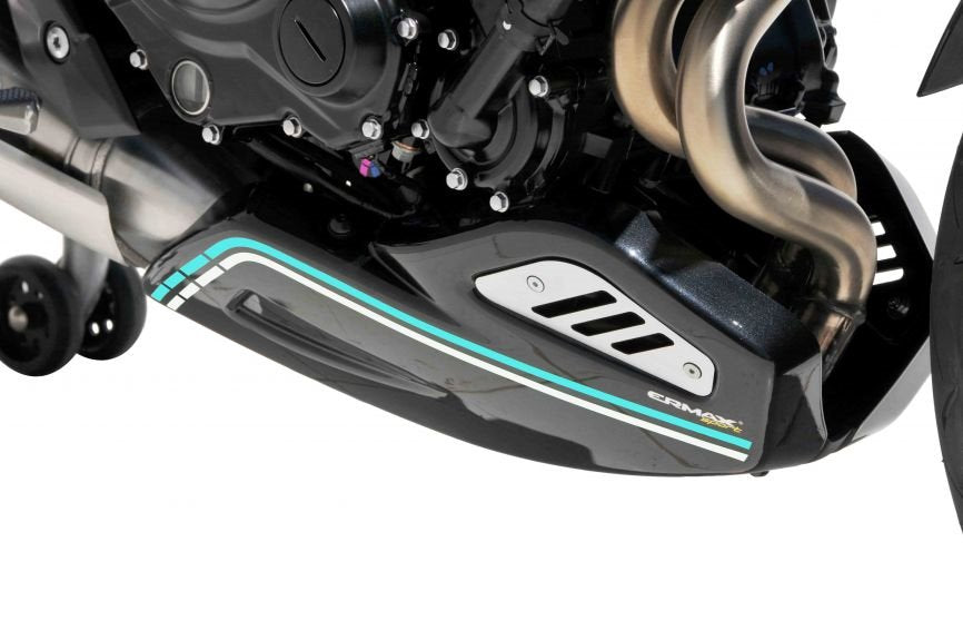 Belly Pan | Spark Black [660/15z ]/Candy Emerald Green [GN1]/Moondust Grey [25x] | Kawasaki Z 650 RS 2021-Current