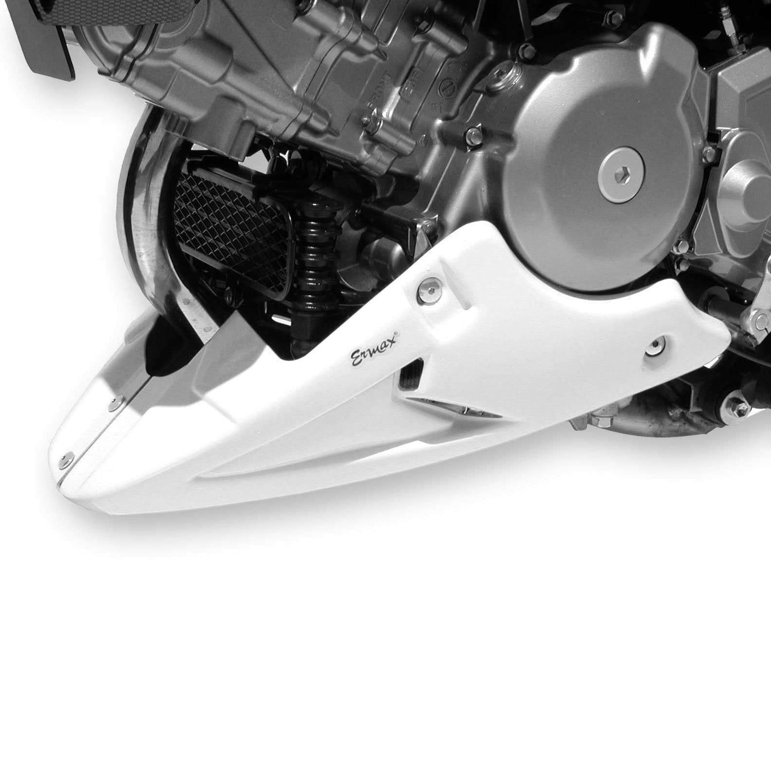 Belly Pan Pearl White (Glass Splash White) Suzuki SV650 | SV650S | V-Strom 650 2003-2011