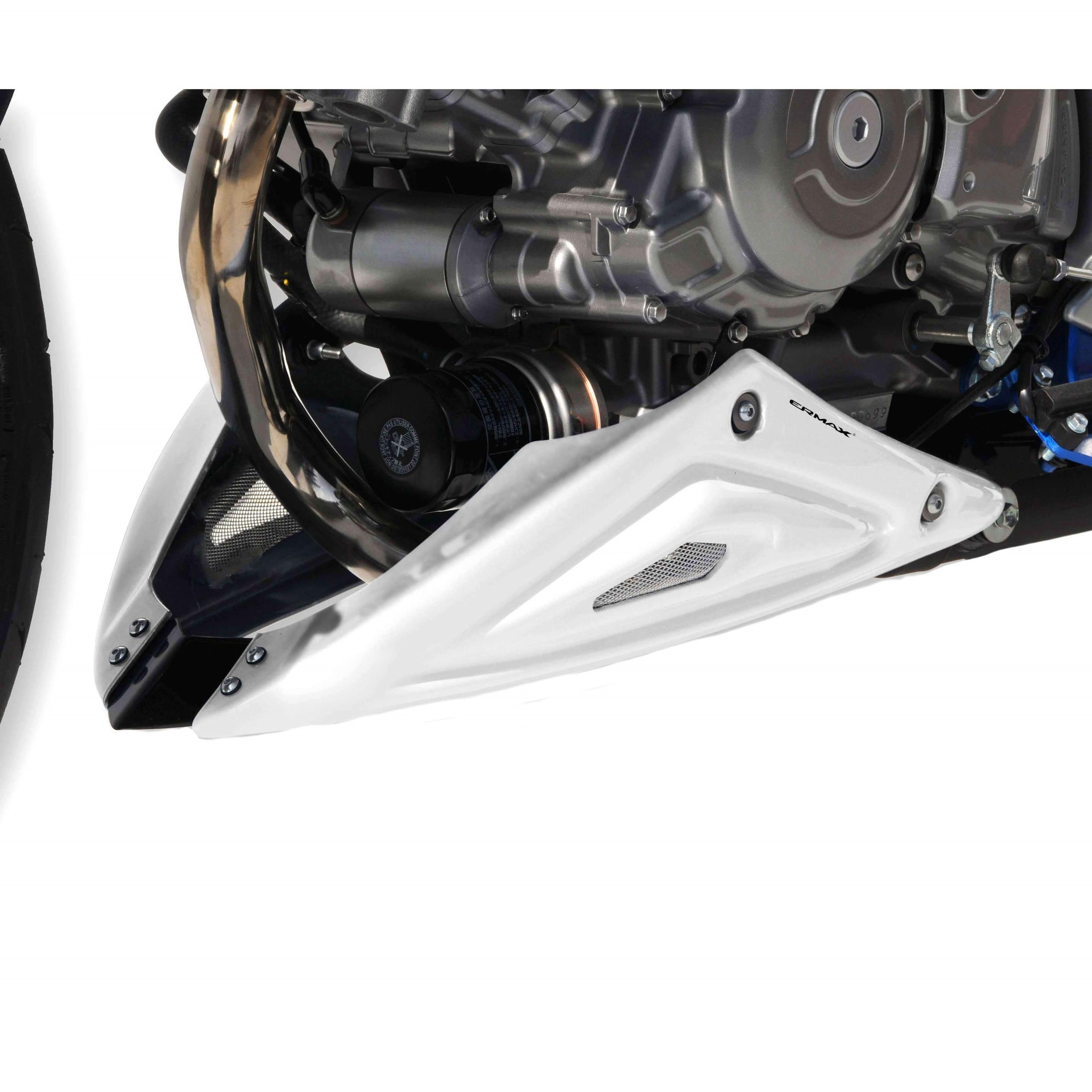 Belly Pan | Metallic White (Pearl Still White) | Suzuki SFV 650 Gladius 2009-2012