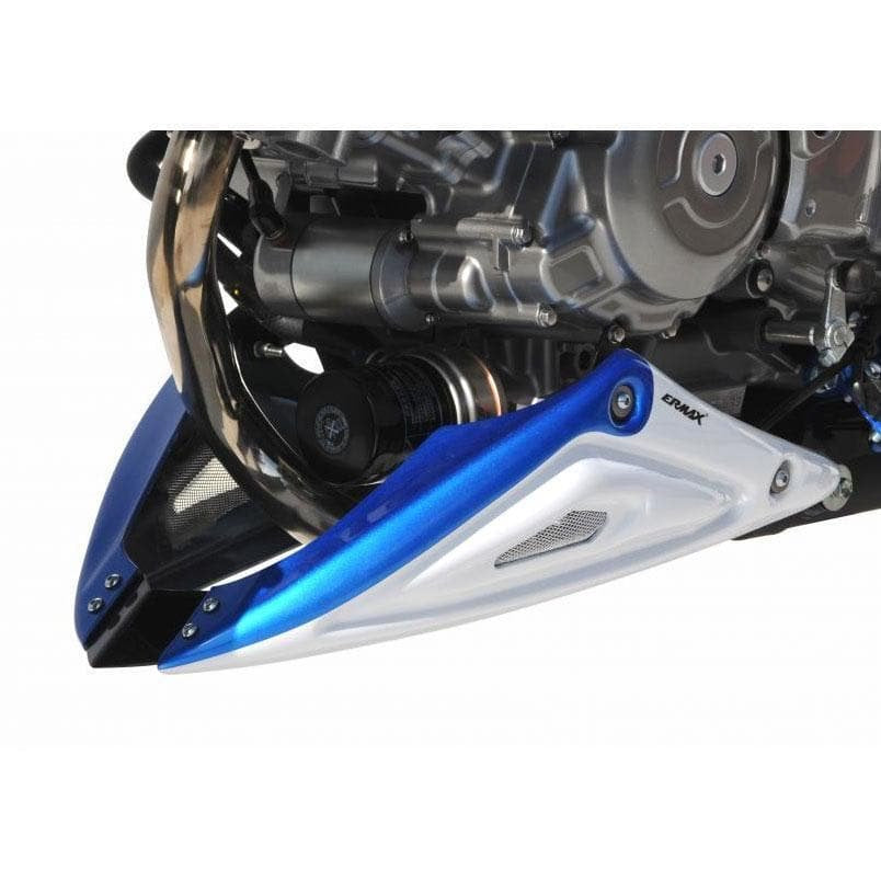 Belly Pan | Met White/Met Blue (White Glacier/Pearl Vigour) | Suzuki SFV 650 Gladius 2014-2015