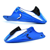 Belly Pan | Metallic White/Metallic Blue (Glacier White/Triton Blue) | Suzuki SV650 2016-Current