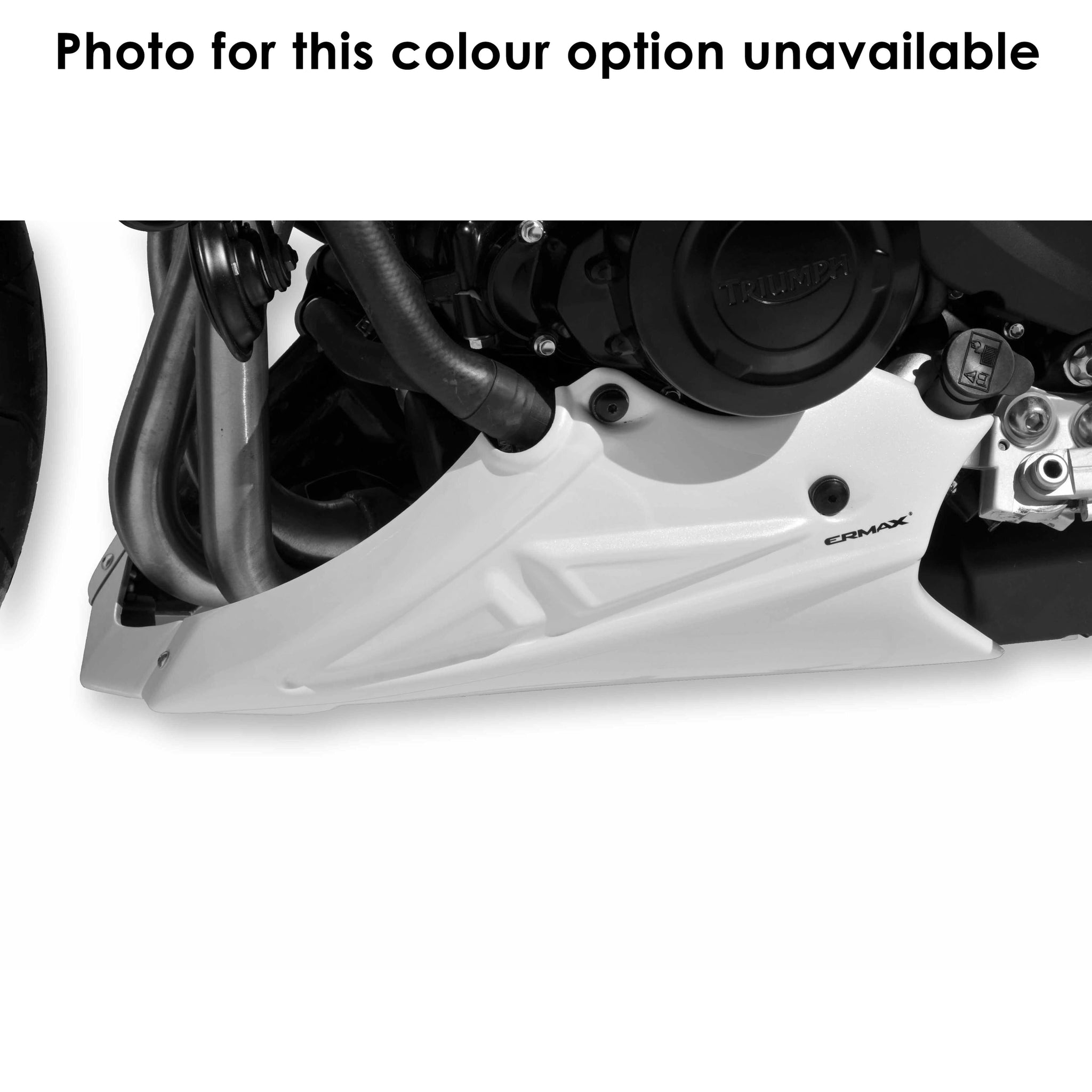Belly Pan | Light Matte Grey (Matte Graphite) | Triumph Street Triple 675 R 2013-2015