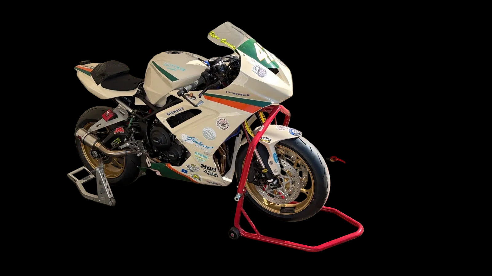 Triumph Daytona 660- race seat unit