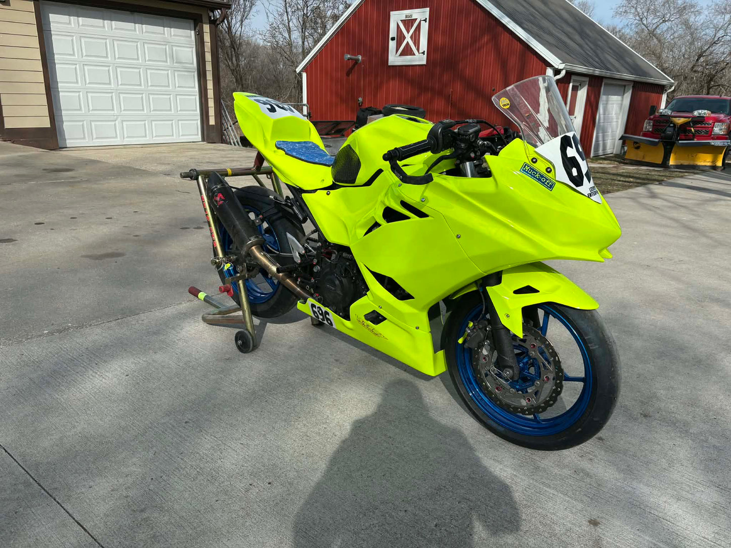 Kawasaki Ninja 400 - Full Race Fairing and seat unit