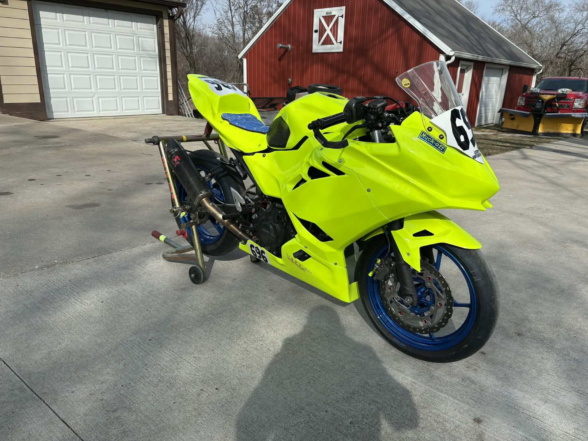 Kawasaki Ninja 400 - Full Race Fairing and seat unit